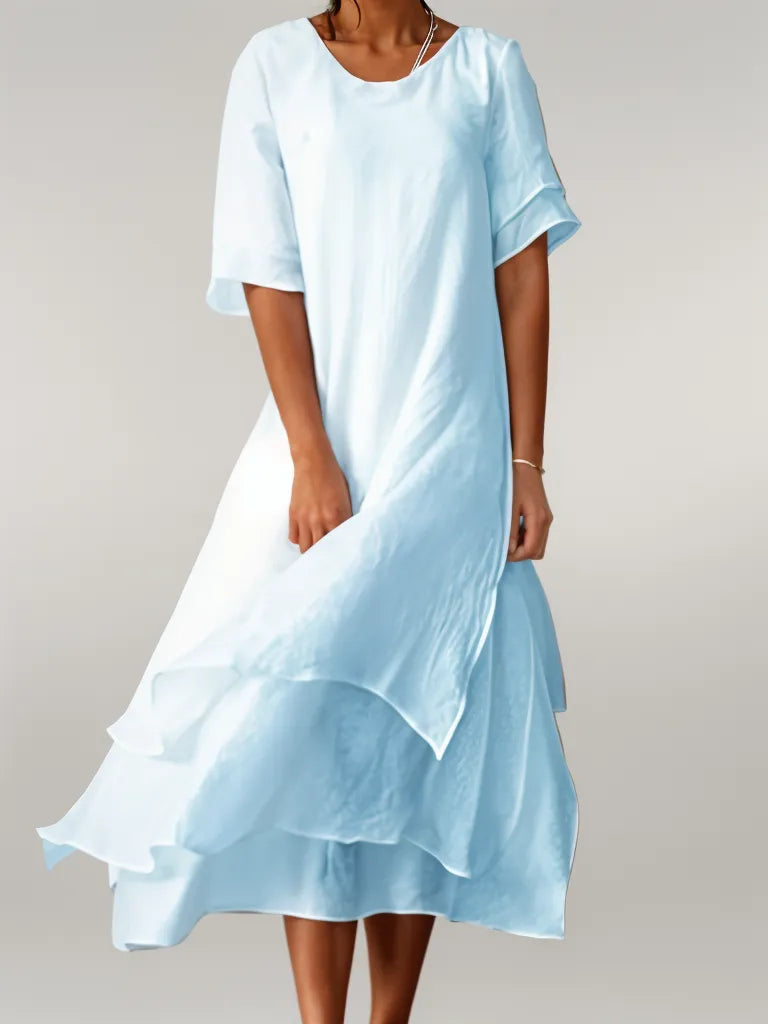 Sandra | Long Cotton Dress