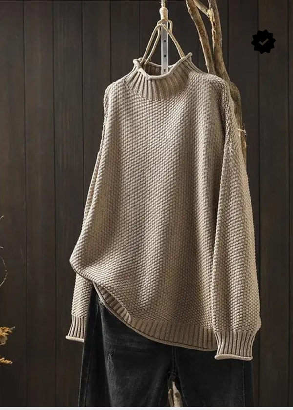 TAMARIA | Loose-Fit Turtleneck Sweater