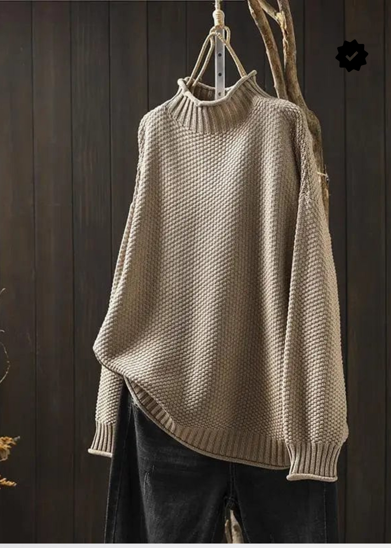 TAMARIA | Loose-Fit Turtleneck Sweater